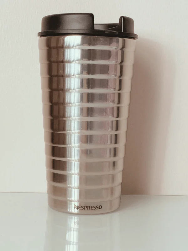Photograph of nespresso touch travel mug
