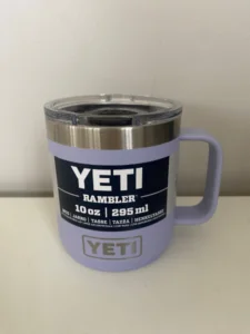 YETI Rambler 10oz mug in cosmic lilac color