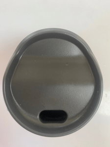 Photograph showing the top of the Stanley Trigger Action travel mug, showing the drinking top located on the lid top.